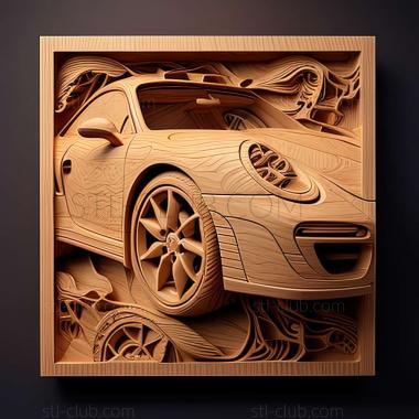 3D мадэль Porsche 991 (STL)